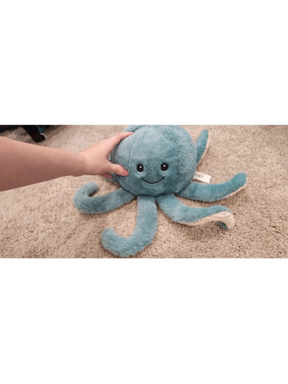 Warm Pals Blue Octopus Plush Stuffed Animal